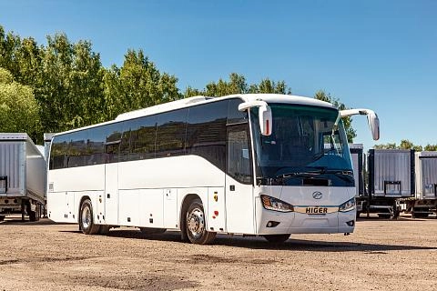 Higer KLQ 6119TQ (Класс 2), 55/61 места, CNG (КПГ), Пригородный автобус