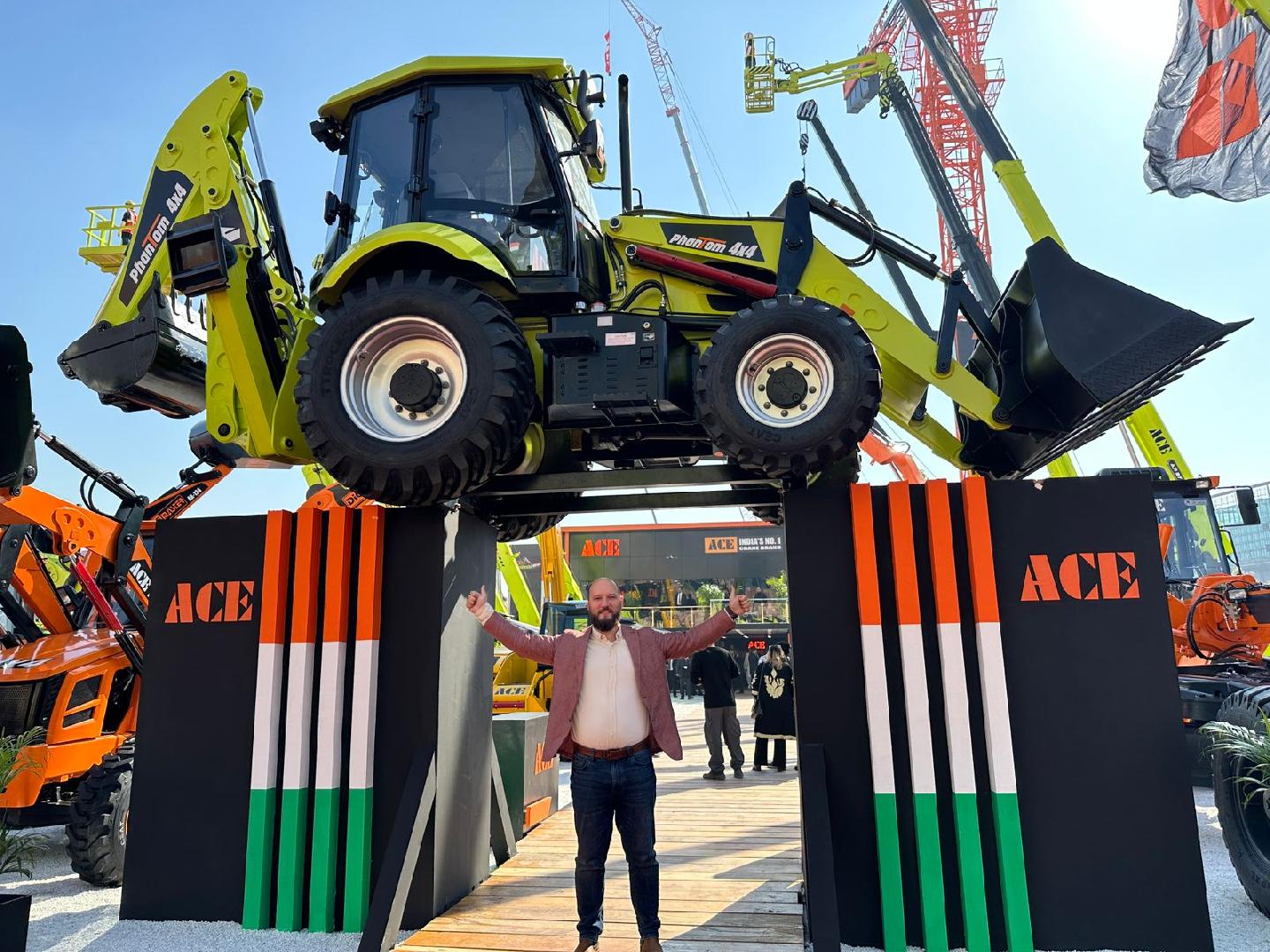 Изображение к статье «ТЕХНИКА ACE НА ВЫСТАВКЕ BAUMA ИНДИЯ» Изображение к статье «ТЕХНИКА ACE НА ВЫСТАВКЕ BAUMA ИНДИЯ»
