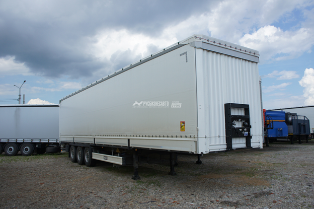 Что такое шторный полуприцеп