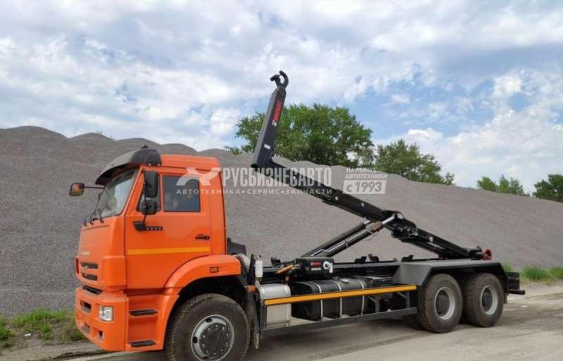 Мультилифт КАМАЗ 6520-3072-53 (Евро-5) + Hiab Multilift Optima 20S.59