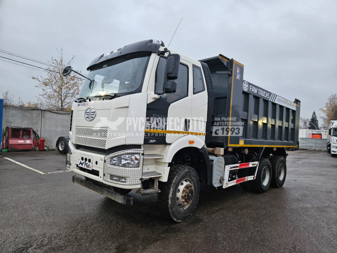 Купить Самосвал FAW J6 (6x6) б/у (2023 г., 44 754 км)(6779) в компании Русбизнесавто - изображение 7