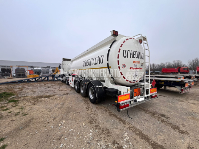 Купить KASSBOHRER полуприцеп-цистерна под свелые НП, алюминий 32м3 б/у (2020 г.)(9107) в компании Русбизнесавто - изображение 1