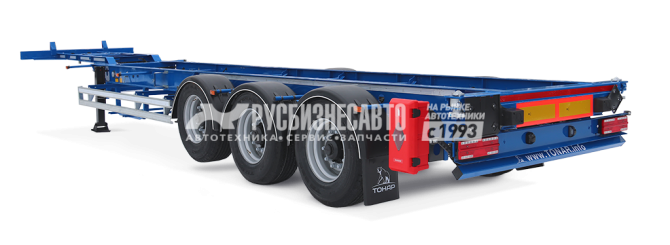 Купить ТОНАР К3-40 (99881) п/п-контейнеровоз, ДОПОГ, ССУ1150мм, 1х40’, 1х40’ HighCube в компании Русбизнесавто - изображение 1