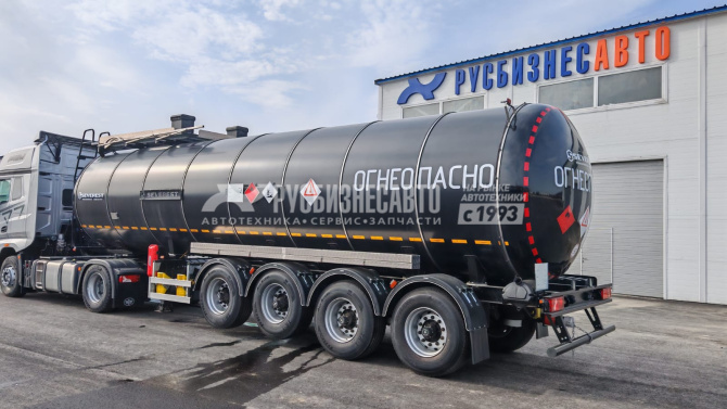 Купить ППЦ-32 (Темные НП 946514, 32м3, 4 оси, оси УСТ, термос, обшива с ЛКП) в компании Русбизнесавто - изображение 0