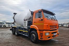 Автобетоносмеситель 5814Z9 на шасси КАМАЗ 6520 (Евро-5)9м3 б/у (2023 г. 14 914км; 1 173м/ч км)(1940)