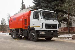 КО-326-05 на шасси МАЗ-5340  вакуумная подметально-уборочная (пылесос)