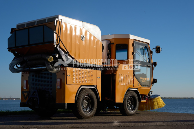 Купить Универсальная подметальная машина «SWEEPER» ММК-2000 (пылесос, объем бункера для смета 2 куб/м) в компании Русбизнесавто - изображение 10