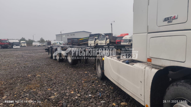 Купить Полуприцеп ТОНАР 99891 п/п-контейнеровоз с вынесенной осью,ССУ1100мм б/у (2023г.)(2728)Сбер комиссия в компании Русбизнесавто - изображение 5