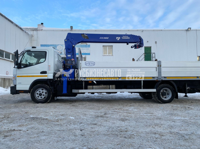 Купить КМУ Tadano 360 на шассии Mitsubishi Fuso б/у (2021 г., 4409 км., 38 м.ч.) в компании Русбизнесавто - изображение 0