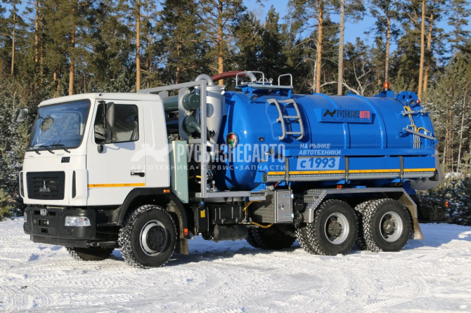 Купить МВС-14 САМСОН (PVT-280 ) на шасси МАЗ-631226-525-042 Автоцистерна вакуумная в компании Русбизнесавто - изображение 1