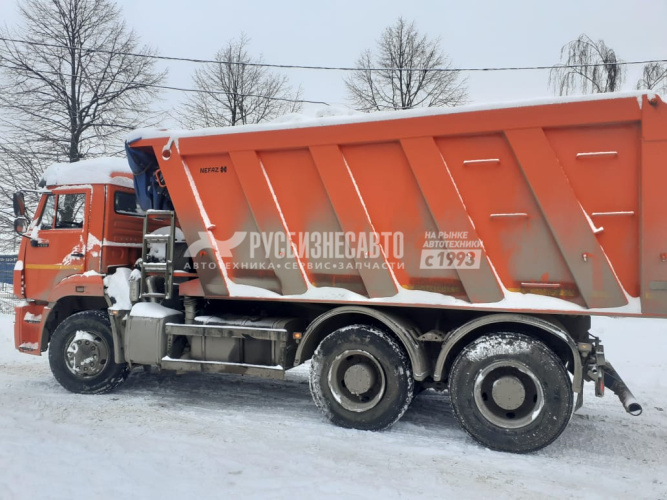Купить КАМАЗ 6520-53 самосвал б/у (2021 г., 26 684км.) в компании Русбизнесавто - изображение 5