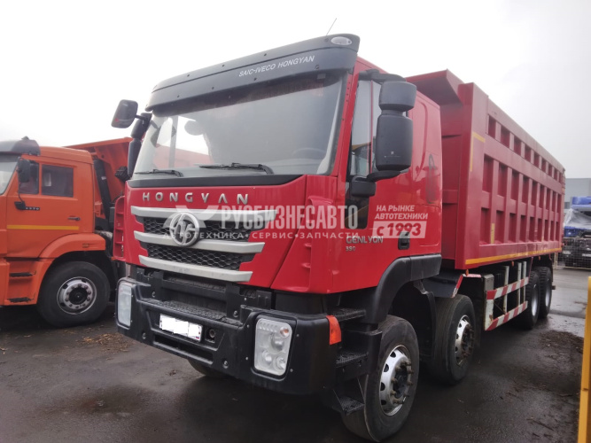 Купить Самосвал HONGYAN 908 (8x4)  б/у (2021 г. 77 180км) в компании Русбизнесавто - изображение 2