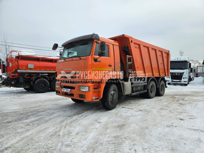 Купить КАМАЗ 6520-53 самосвал б/у (2022 г., 25 626 км.)(4270) в компании Русбизнесавто - изображение 7