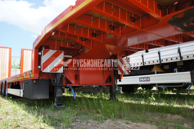 Купить Полуприцеп трал Kassbohrer LOWBED (ISO PAKCS), 6 осей раздвижной 10 градусов аппарели в компании Русбизнесавто - изображение 5