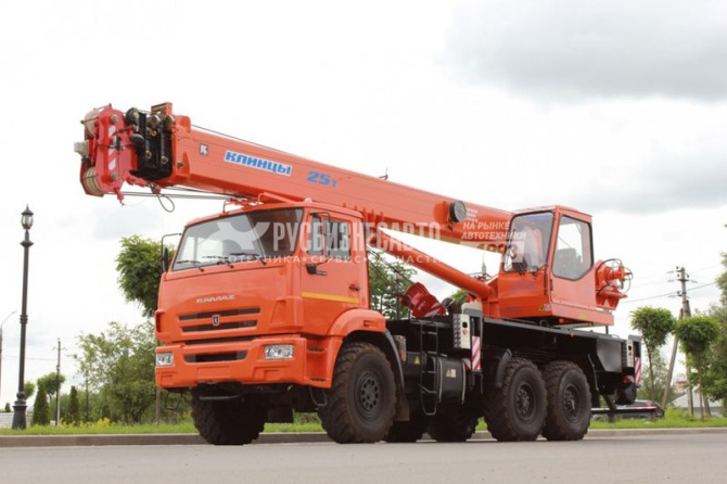 Купить КС 55713-5К-3 автокран 25т. (КАМАЗ-43118) в компании Русбизнесавто - изображение 1