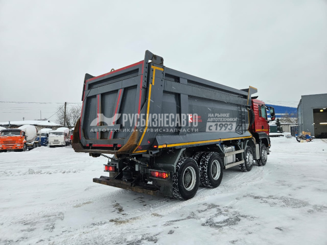 Купить Самосвал SITRAK C7H  8x4 (ZZ3316V306ME) 26 м3 / наклон / R22.5  б/у (2023г. ; 49 932 км) (0764) в компании Русбизнесавто - изображение 3