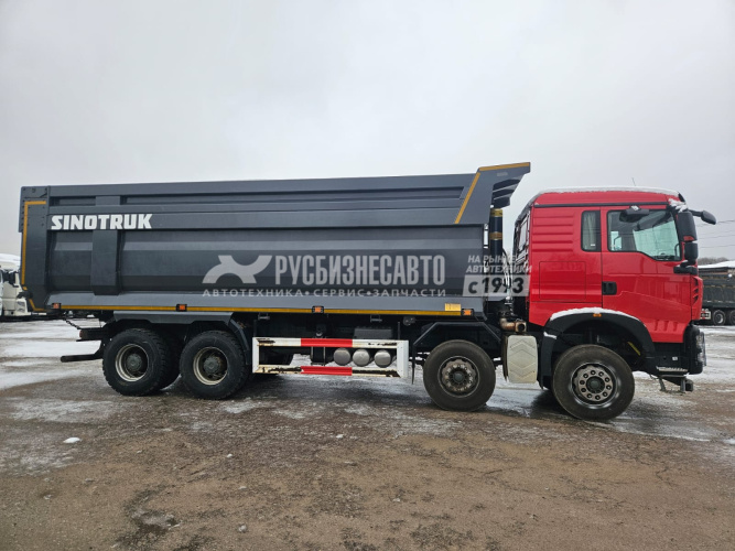 Купить Самосвал HOWO T5G 8x4 б/у (2024г., 58 833 км.)(4000)новая резина зад. ось в компании Русбизнесавто - изображение 5
