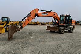 Экскаватор колесный DOOSAN DX210WA б/у (2020 г.в., 10 418 м/ч) (5664)- Сбер комиссия