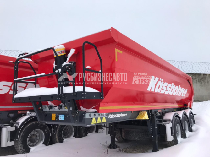 Купить Kassbohrer DL самосвальный полуприцеп 24 м3 кузов HARDOX в компании Русбизнесавто - изображение 1