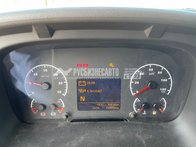 Купить КАМАЗ 65806 седельный тягач 6x4 б/у (2021г., 116 750 км.) новая резина на задних осях в компании Русбизнесавто - изображение 8