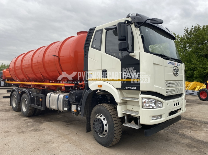 Купить МВ-19-FAW-3250 (6х6, шасси 4800) (вакуумная машина, 19 м3, насос КО-510, СПЕКТР) в компании Русбизнесавто - изображение 25