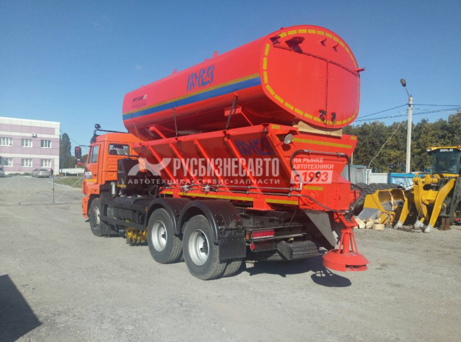 Купить КО-823 на шасси КамАЗ-65115-773962-50 (ПС-9,5+ПМ-12 (низконап.мойка)+отв.-3 +щет.) (КДМ) в компании Русбизнесавто - изображение 1