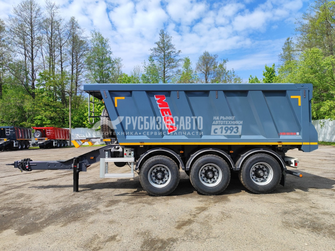 Купить MEGA MPT 003, Прицеп самосвальный, V=18 м3, квадрат, оси BPW, дышло 650 мм в компании Русбизнесавто - изображение 3