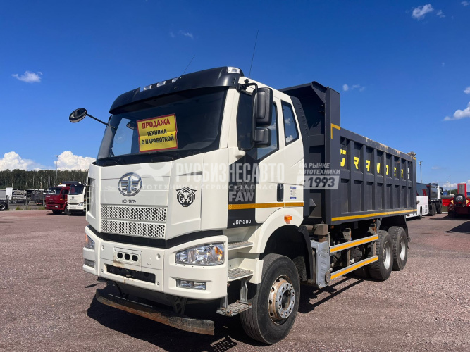 Купить Самосвал FAW J6 (6x4) б/у (2023 г. 35 400 км.) (0025) в компании Русбизнесавто - изображение 0