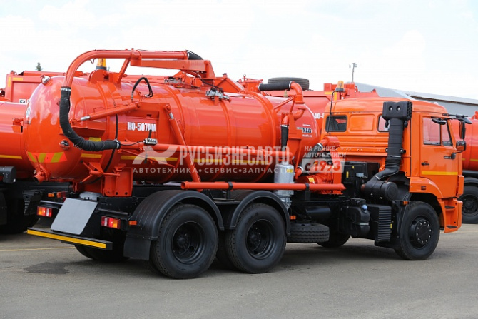Купить КО-507АМ шасси КАМАЗ 65115-3082-48(50) машина илососная в компании Русбизнесавто - изображение 0