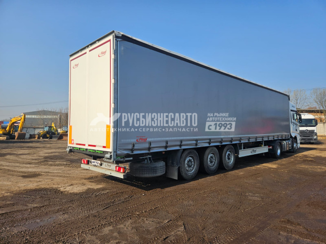 Купить FLIEGL SDS 350,ПОЛУПРИЦЕП (штора, ворота) V= 92 м3, CCУ 1150, L=13,6м. с кониками б/у (2024г.в.)5164 в компании Русбизнесавто - изображение 3