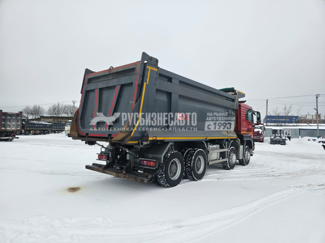 Купить Самосвал SITRAK C7H  8x4 (ZZ3316V306ME) 26 м3 / наклон / R22.5  б/у (2023г. ;67 705 км) (0763)  в компании Русбизнесавто - изображение 4