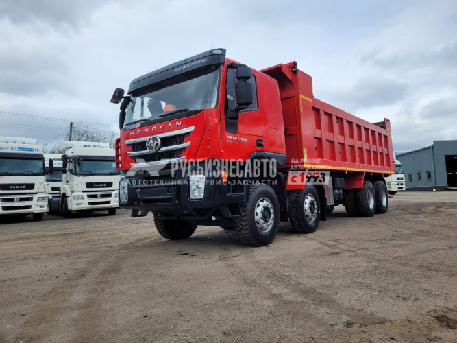 Купить Самосвал HONGYAN 908 (8x4)  б/у (2022 г. 16 700км) (4127) в компании Русбизнесавто - изображение 7