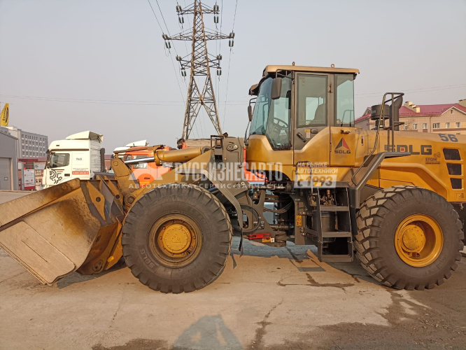 Купить Погрузчик фронтальный одноковшовый SDLG L956FH б/у (2021 г., 5375 м.ч.)  в компании Русбизнесавто - изображение 1