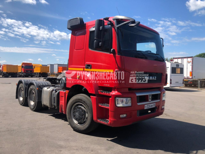 Купить Тягач 6х4 КАМАЗ 65806-Т5 ДВ. MERCEDES OM457LA б/у (2018 г., 213 000 км.) в компании Русбизнесавто - изображение 4