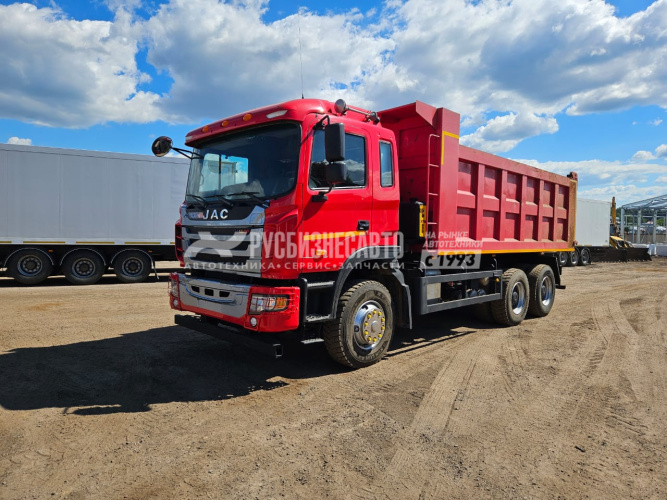 Купить Самосвал JAC N350 6х4 б/у (2021 г.в., 63 226 км.)(9336) в компании Русбизнесавто - изображение 0