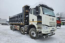 Самосвал FAW J6 8x4 б/у (2023 г.в.,64 926 км.)(6941)Сбер комиссия - Бронь Семенова Т.