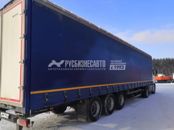 Купить Полуприцеп Нефаз 93341 (Штора, ворота) б/у (2020г.в.) в компании Русбизнесавто - изображение 1