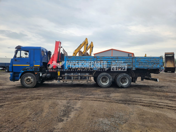 Купить КМУ КАМАЗ 65117 (Евро-4) +FASSI F215+ борт сталь 6,8м. б/у (2017г. пробег 313 411 км.) (0176) в компании Русбизнесавто - изображение 11