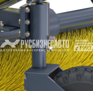 Купить МК-8 щетка коммунальная с баком 500 литров для воды (на базе МК-7) в компании Русбизнесавто - изображение 3