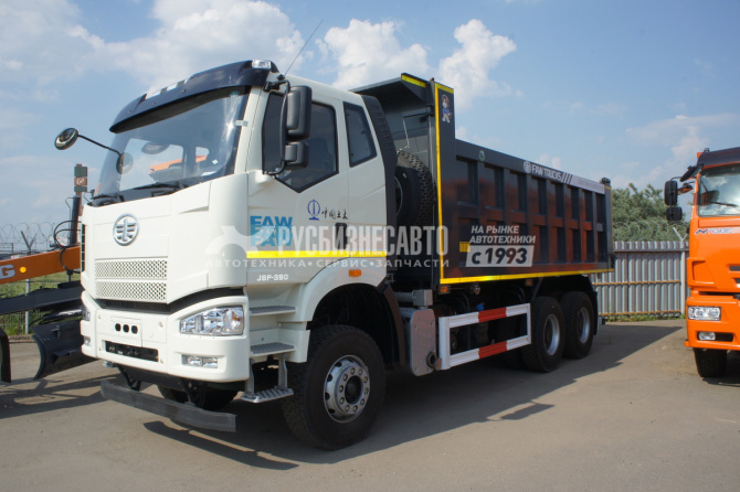 Купить FAW Самосвал 3250 (6х4) c П-образным кузовом Tianma 20 м3 в компании Русбизнесавто - изображение 0