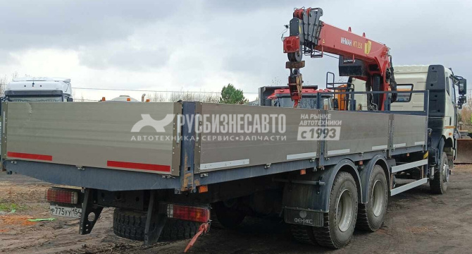 Купить КМУ FAW  78F302 (6*4, + ИНМАН ИТ-150 верх.упр. + борт сталь 8,0м.15 450 км)(0047) в компании Русбизнесавто - изображение 3