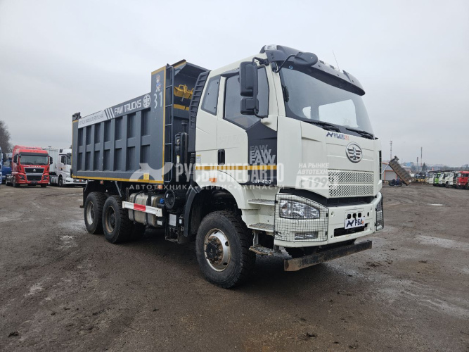 Купить Самосвал FAW J6 (6x6) б/у (2023 г., 46 251 км) (6233) в компании Русбизнесавто - изображение 0