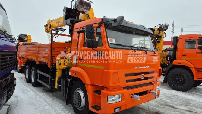 Купить КМУ КАМАЗ 65115-3094-48 (Евро-5) + SOOSAN SCS746L верх.упр. + борт сталь 6,6м. в компании Русбизнесавто - изображение 11