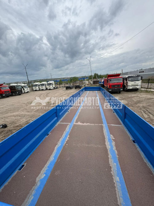 Купить ЧМЗАП 99064-031-ПМ43-01-К П/п бортовой с кониками, ССУ1150, 3-осн, 13,5м борт, стаканы и КОНИКИ в компании Русбизнесавто - изображение 3