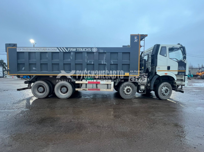 Купить Самосвал FAW J6 8x4 б/у (2023 г.в.,64 926 км.)(6941)Сбер комиссия в компании Русбизнесавто - изображение 1
