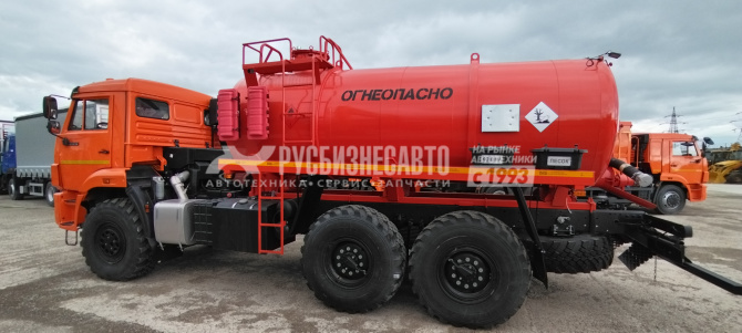 Купить АКН-10 КАМАЗ 43118 (вакуум,10 м3, насос КО-505, ДОПОГ, мод. 4672G2-30) в компании Русбизнесавто - изображение 6