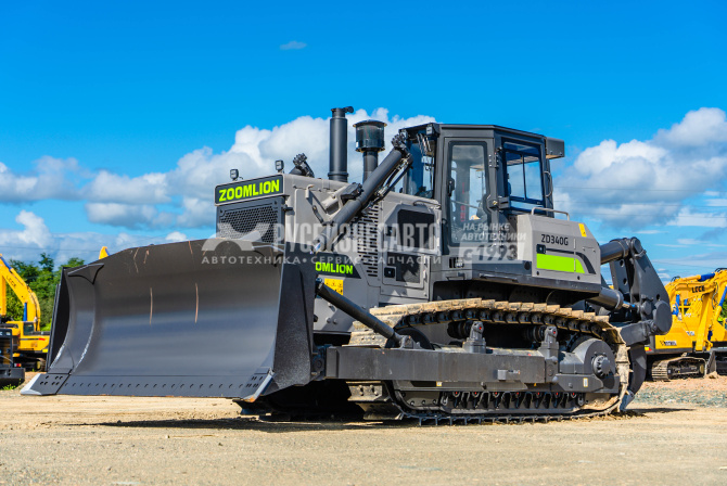 Купить Бульдозер гусеничный ZOOMLION ZD340G (кондиционер, гусеница 560мм, однозубый рыхлитель) в компании Русбизнесавто - изображение 0
