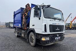 Мусоровоз МБ18-М53-01 МАЗ 534025-585-013 бок.загр. 18м3, б/у (2022 г. 57 302 км)(4040)-Сбер комиссия
