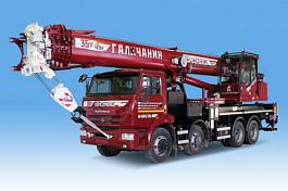 КС 55721-1В-1 КОМСОМОЛЕЦ автокран 35 т.  (КАМАЗ-6540) ОВАЛОИД