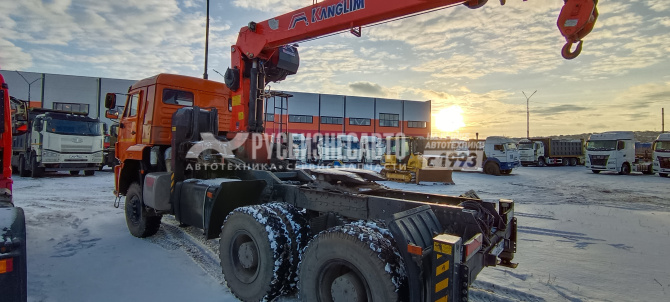 Купить Седельный тягач с КМУ Камаз 65225 6х6, б/у(2023г;11 712) (0003) Сбер комиссия в компании Русбизнесавто - изображение 5